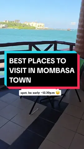Looking to spice your Mombasa Staycation? We found the perfect lunch spot in Mombasa Island with amazing views   What do you love most about this restaurant? #airbnb #mombasa #halisistays 