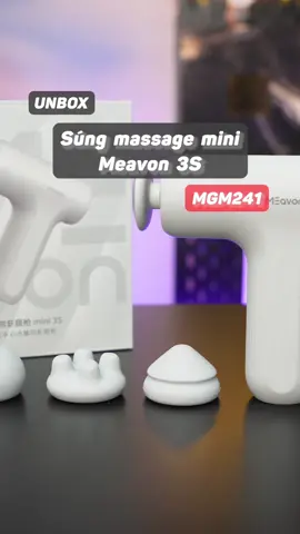 Unbox Máy massage mini Meavon 3S MGM241 #chiemtai #unbox #maymassagecamtay #xuhuong #leanontiktok 