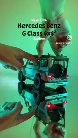 New 1/24 Mercedes Benz G Class 4x4² Brabus Model Car. @modelautowelt  . . . #mercedesbenz #mercedes #gclass #brabus #model #modelcar #modelcars #hotwheels #hotwheelscollectors #collector #cars #car #caroftheday #diecaster #carcollection #supercars #autoart #autoartmodels #collection #minicar #diecastcollectors 
