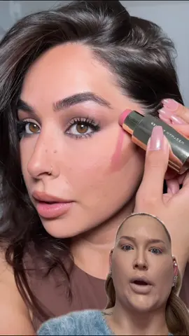 THIS is a technique baby! @FRO💋 loving the @Juvia’s Place blushlighters - literally next level! #foryou #fyp 