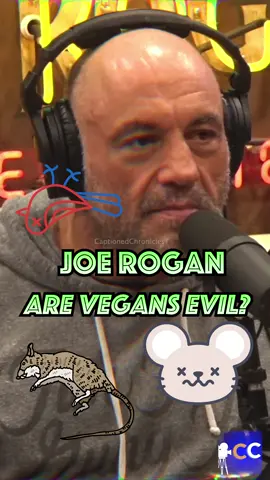 Joe Rogan: Are Vegans Evil? 🥦👿 #vegan #animals #healthy #joerogan #food #nature #ecosystem #viral