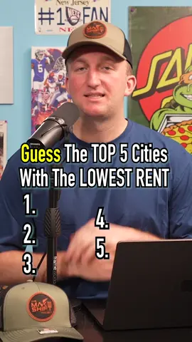 Top 5 Cities With The LOWEST RENT! Any Surprised? #fyp #usa #cities #rent #Home #top5 #money 