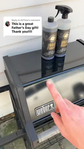 Replying to @AirTime this wheel cleaner and degreaser can be used on anything, the perfect fathers day gift! #FathersDay #fathersdaygift #wheelcleaner #grill #cardetailing #ttshop 
