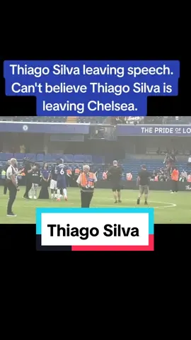 Thiago Silva leaving speech. Can't believe Thiago Silva is leaving Chelsea. #Chelsea #foryou #thiagosilva #chelseafc #PremierLeague #cfc 