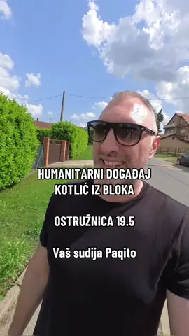 Humanitarna organizacija “Srbi za Srbe” je danas u Ostružnici organizovala humanitarni događaj “Kotlić iz bloka”. U pitanju je takmičenje u prilremi kotlića a sav novac prikupljen ide za pomoć porodicama na Kosovu. ❤️ Zadovoljstvo mi je da sam kao sudija učestvovao. 😊