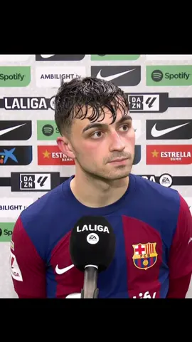 pedri interview ❤️ #pedri8 #pedri #pedrigonzalez #pedriinterview #barcarayo #pedrimvp 