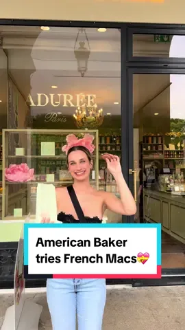 HONEST American Baker tries French Macarons 🥹💝😇🤠🥰💓 #frenchmacarons #honestreview #bakeryreviews #paristravel #macarons #bakertastetest #foodreview 