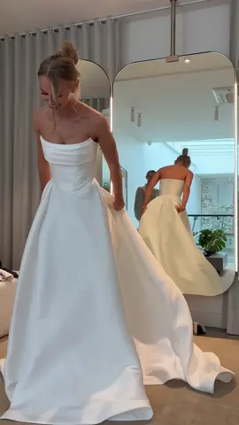 Yes to the Dress🤍 Now for Sale … message me for details  #bride #wedding #fyp #2024bride #weddingdress #trending #yestothedress 