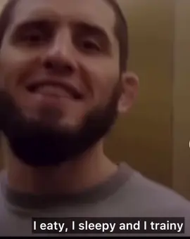 I eaty, i sleepy and i trainy😈. #UFC #fyp #champion #islammakhachev #russia #Dagestan 