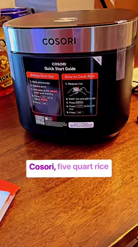 All white rice lovers get in here. Cosori 5qt Multiple Functional RICE Cooker is on sales.  Benefits: it cooks within 30 minutes, and it has soft and hard options. Sponsored @COSORI Kitchen  #cosorimultifunctionalricecooker #tiktokshoppingfindings #chiomaadavido 