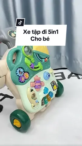 Xe tập đi đa năng cho bé 5 in 1, dụng cụ tập đi chống lật chống trượt, chống vòng kiềng trẻ em #xuhuongtiktok #xuhuong #master2023bytiktok #dotreem 