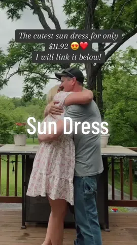 Is this not the cutest sun dress?? #tiktoksummer #dress #sundress #Summer #TTSACL 