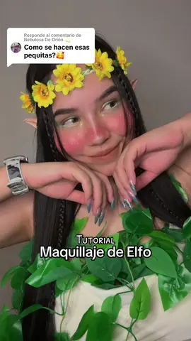 Respuesta a @Nebulosa De Orión 💫 Aqui les dejo un tutorial rapido del makeup de elfo 💗 #asmr #asmrbeauty #cynthiafernandez 