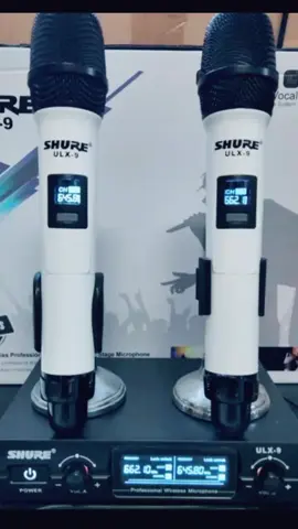MURAH MIC WIRELESS SHURE ULX 9 Profesional Microphone Free Koper Mik Mikrofon