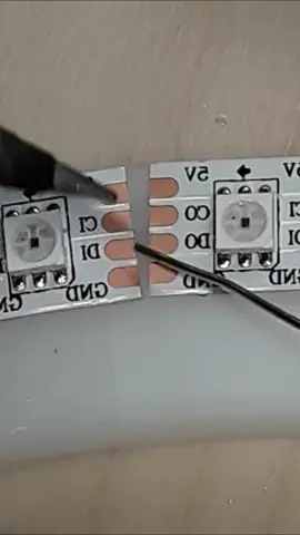 Take a closer look at the soldering process of the light strip #linelamp #LED #striplight #lightingfactorys #led #striplights #lightstripfactory #foryou 