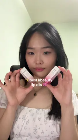best kbeauty lip oils from @nooni 🎀✨ shades apple ginseng  apple plum  #liptint #lipoil #kbeauty 