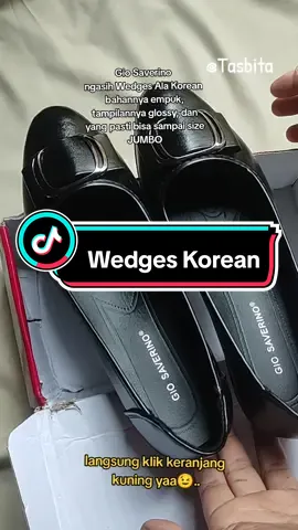 Wedges Korean #sepatukerja #sepatungantor #sepatuwanita #fyppppppppppppppppppppppp #fypシ゚viral 
