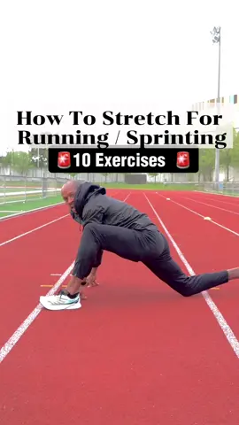 How To Stretch For Running / Sprinting ( 10 Exercises)❗️🚨 In This video, I'm demonstrating a series of stretch exercises I incorporate into my warm-up routine to help enhance my running or sprint performance.  Most injuries that happen while running or sprinting are due to a lack of proper warm-up, my goal is to help everyone understand how to warm up properly.  Add these to your warm-up routine to maximize your in-training  Also, if you find this information useful share it with someone whom it will benefit.  #Running #tips #warmup #training #runners #sport #sprinters  #mycommunity