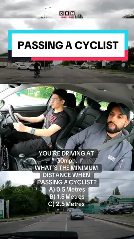 THE CORRECT ANSWERS WILL GET ❤️ #drivinglessons #cyclist 