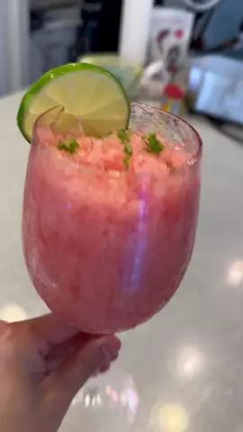 Trying the viral watermelon shaved ice