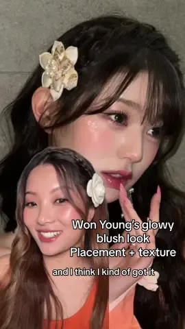 We finally have the tutorial on Won Young’s glowy blush look 🍑🍊🧡🥭 . . @rom&nd global @OLIVE YOUNG Global @chanel.beauty  . . . #koreanmakeup #koreanmakeuptutorial #wonyoung #wonyoungmakeup #ive #kbeauty #kmakeup #nepaliblogger #kbeautymakeup #glint #glowymakeup #glowyblush #ukbblogger #peachblush #oliveyoung 