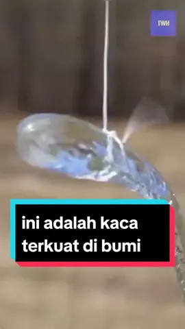 Prince Rupert drop kaca terkuat di bumi #fyp 