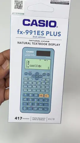 Casio Fx-991 es plus Blue Unboxing💙🦋🧢🥶#onlineshopping #casio #scientificcalculator #calculator #scientific 