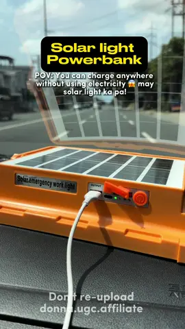 No electricity? no problem you can use this! Ganda ng features nito kasi solar light na sya powerbank pa sya 🫶🤍✨ Pwedeng pangtravel & pangemergency kapag brownout pati pwedeng eto na pang para makatipid sa kuryente  #tiktokmademebuyit #solarlightpowerbank #solarlight #emergencylight #emergencysolarlight #tipidtips #fyp #viral #trending 