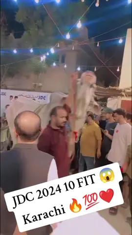 OMG 10 FIT 😱🔥😍#jdc #cattle #bull #cow #eid #viralvideo #tiktok #karachi #Love #foryou #pakistan #trending #viral #2024 #mandi 