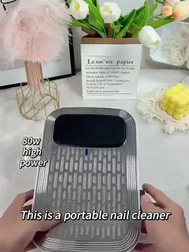 #Nail charging portable 80 watt high power nail special vacuum cleaner refuse to eat ash to beauty and health#nail cleaner#remove nails