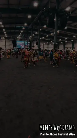 Mens Woodland Special 2024 @Manito Ahbee Festival #nativetiktok #nativeamerican #indigenous #native #woodland #powwow #dance 