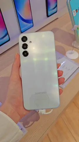 Samsung Galaxy A25 5G in Light Blue colorway 😍 #GalaxyA25 #GalaxyA255G #Samsung #Smartphone 