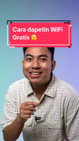 Ssttt ini cara dapetin wifi gratis 🤫 #BersatuLebihMudah #IndiHomebyTelkomsel #wifi #internet 
