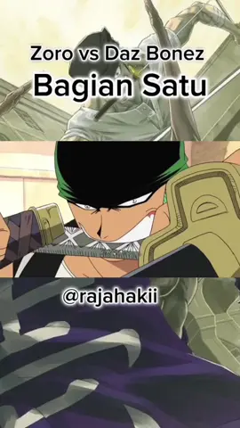 zoro melawan Daz Bonez (mr.1)  #anime #onepiece #onepieceedit  #fyp #foryou #zoro 