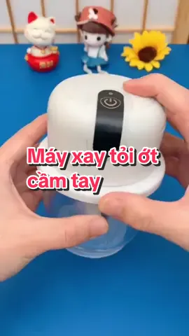 Máy xay tỏi ớt cầm tay này tiện nha #mayxaytoiot #mayxaytoiotmini #mayxaytoiotcamtay #mayxaytoi #giadungtienich #giadungthongminh 