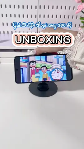 Unboxing giá đỡ điện thoại xoay 360 độ #giadodienthoai #giadoipad #giadoxoay360do 
