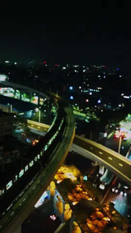 রাতের ঢাকা একটু বেশীই সুন্দর ❤️ #night #dhakacity #viral #tiktok #bangladesh  #fly 