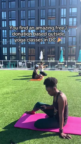 Embracing the May mornings with weekly free/donation based outdoor Yoga classes led by Flow Well Yoga @Union Market District on the Hi-Lawn 🎉 ✨#dc #noma #yoga #wellness #community #free #fypage #Lifestyle #content 