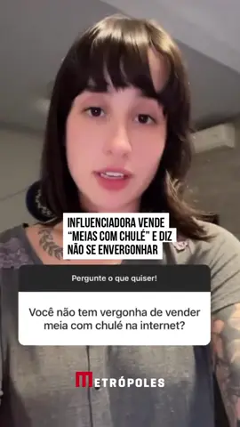 🧦💸 A #influenciadora Martina Oliveira surpreendeu seus seguidores ao revelar que já ganhou dinheiro vendendo 
