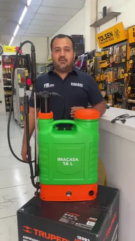 Cubre más terreno en poco tiempo fumigando con la bomba innalambrica imacasa  #Flexicuotas #Disensa #Truper #INGCO #prado 