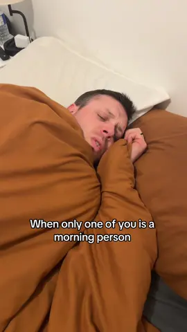 Which one are you? #morningperson #nightowl #married #couple #relationshipgoals #fyp 