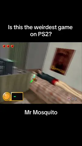 Mr Mosquito/Mr Moskeeto was a fever dream. Must be the weirdest game I’ve ever played  #playstation2 #ps2 #mrmosquito #retrogaming #2000s #classicgames #nostalgia #weirdgames #00s