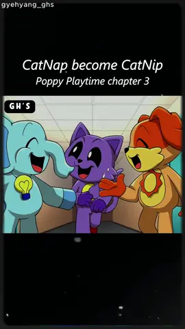 CatNap become Villain. Poppy Playtime chapter 3 #poppyplaytime #poppyplaytimechapter3 #catnap #ghs #animation 
