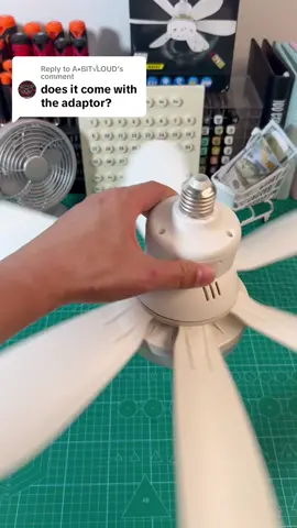 Replying to @A•BIT√LOUD You can buy the adapter on TikTok!#fan #coolproducts #light #lifehacks #tiktokmademebuyit 