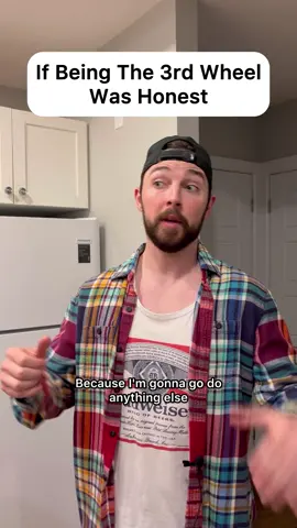 at least hold my hand too. #thirdwheel #couples #accurate #couplefriends #character #honest 