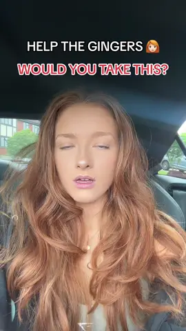 whos taking it? #foryou #fyp #foryoupage #redhair #gingerhair #vaccine #vaccines #savethegingers #spreadthered 