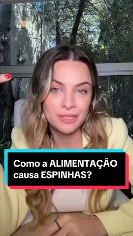 Quem aí sabia e tem o mesmo problema? #alimentacao #espinhas #acne #fy #viral 