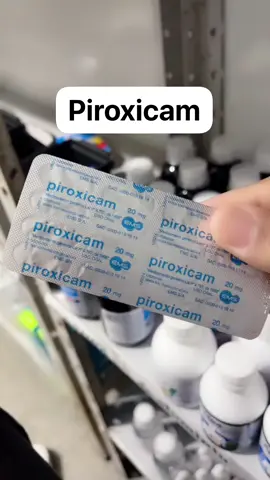 Piroxicam anti-inflamatório! #piroxicam 