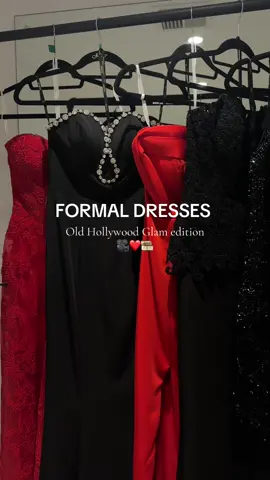 Step into timeless elegance with these formal dress styles ❤️🖤 Available in our luxurious showroom. Book an appointment at theprincesscollection.com.au  #formaldresses #adelaide #eveninggown #schoolformal #oldmoney #oldhollywood #hollywoodglam #glamour #vintage #classic #red #black #oldcinema #actress 