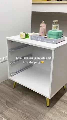Small dresser is on sale and free shipping #fufugaga #tiktokshop #fyp #freeshipping #tiktokshopsummersale 